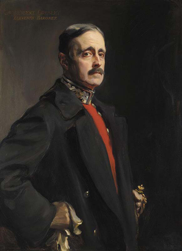 Sir Robert Gresley Eleventh Baronet 